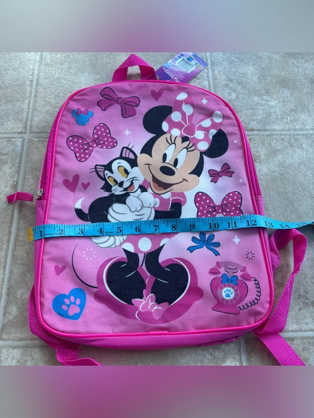 Disney Pink Minnie Mouse Kids Backpack